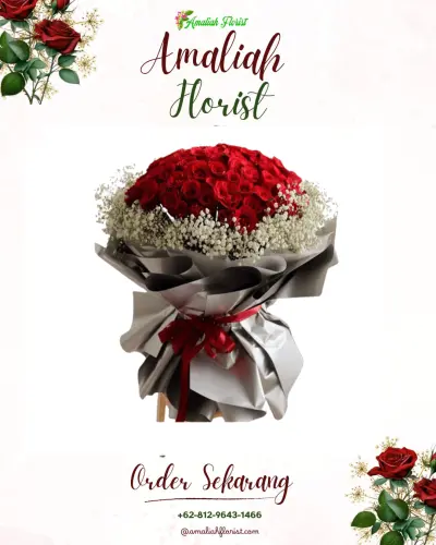 Buket Bunga di Calathea Lutea Wedding Venue